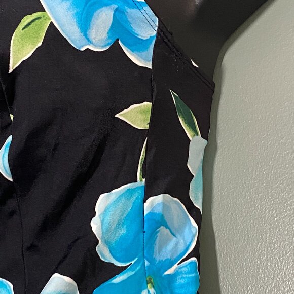 Studio Works Floral Tropical Tankini Size 10 Swimsuit Top Only Excellent! - Picture 7 of 9